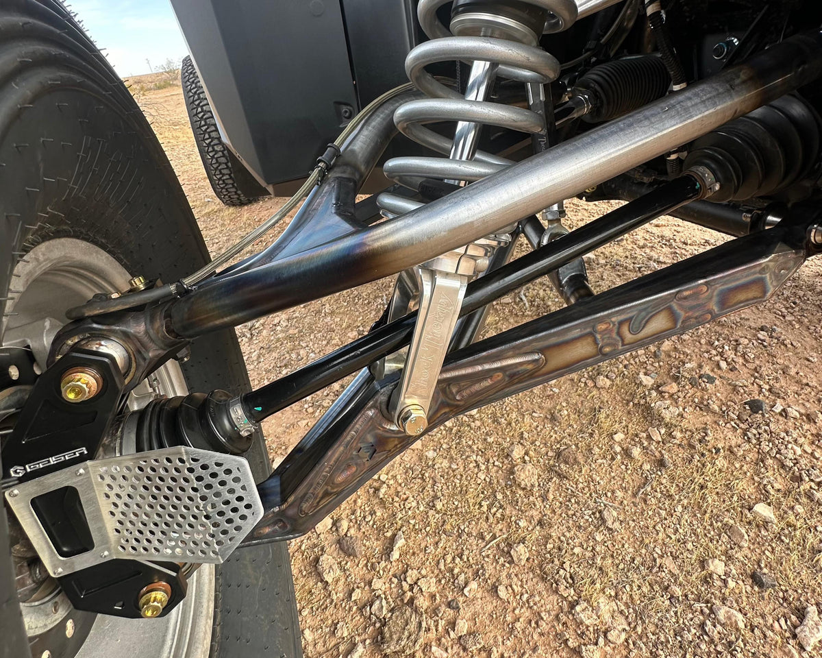 POLARIS PRO R/TURBO R FRONT SUSPENSION KIT-suspension-Geiser Performance-Raw-Black Market UTV