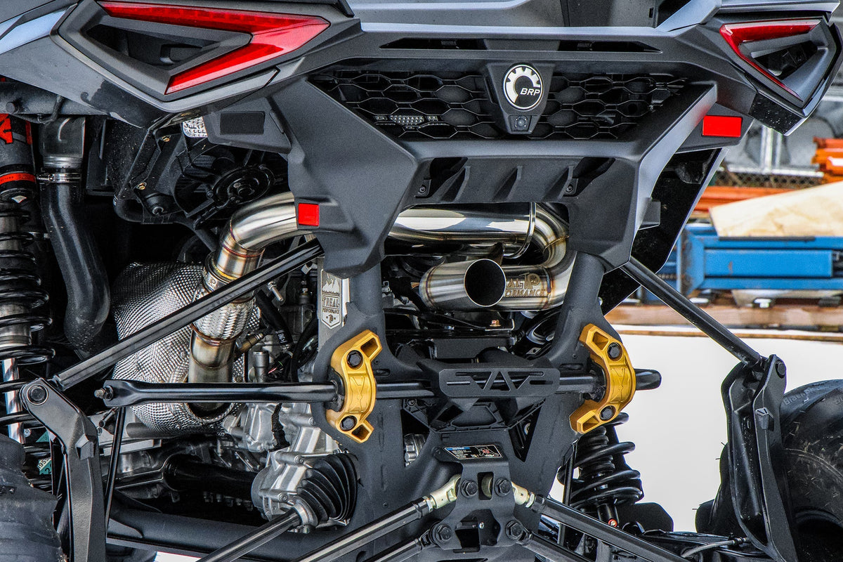 Treal Performance 2024–2025 Can-Am Maverick R &quot;Outlaw&quot; Exhaust-Exhaust-Treal Performance B2B-2024-2025 2-Seat-Black Market UTV