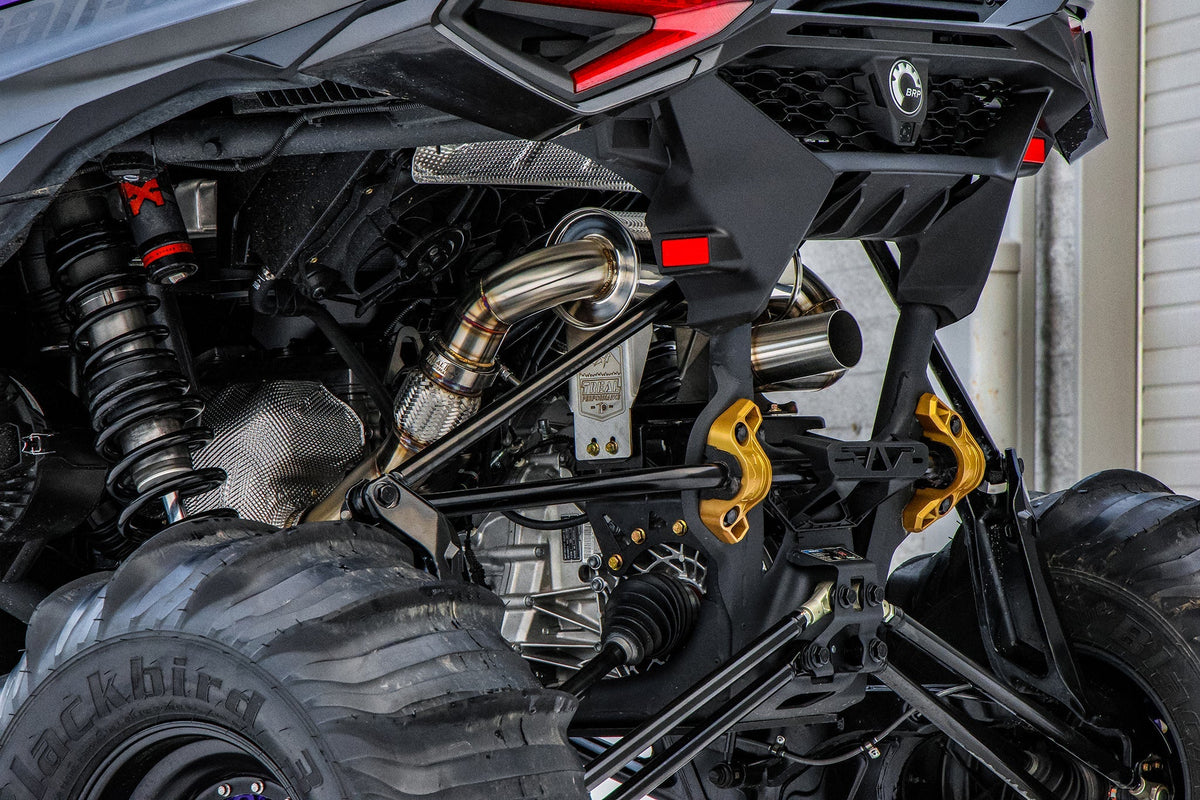 Treal Performance 2024–2025 Can-Am Maverick R &quot;Outlaw&quot; Exhaust-Exhaust-Treal Performance B2B-2024-2025 2-Seat-Black Market UTV