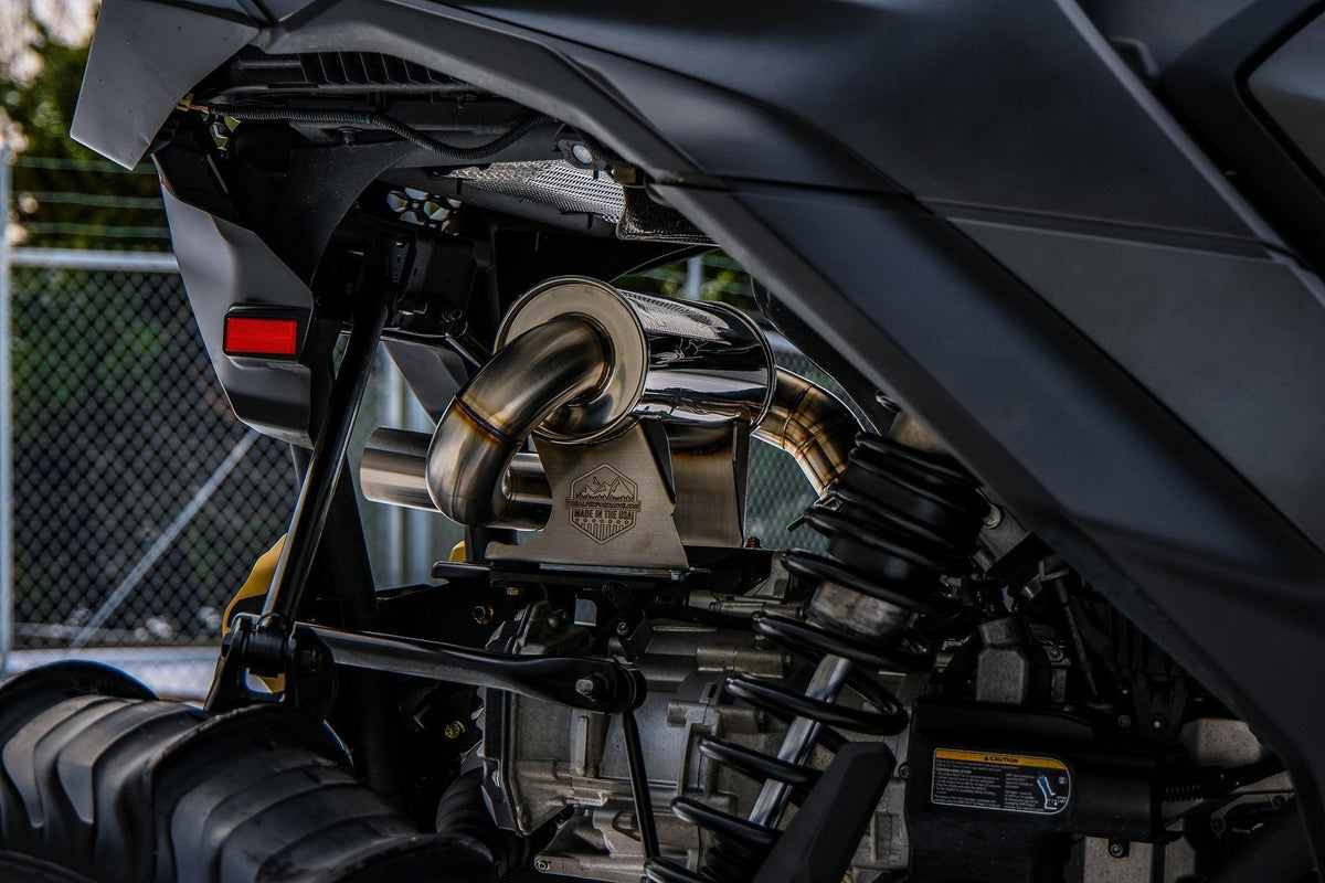 Treal Performance 2024–2025 Can-Am Maverick R &quot;Outlaw&quot; Exhaust-Exhaust-Treal Performance B2B-2024-2025 2-Seat-Black Market UTV