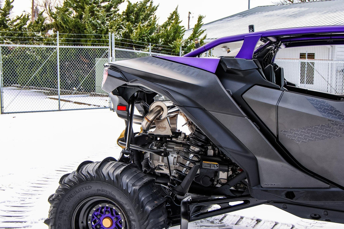 Treal Performance 2024–2025 Can-Am Maverick R &quot;Outlaw&quot; Exhaust-Exhaust-Treal Performance B2B-2024-2025 2-Seat-Black Market UTV