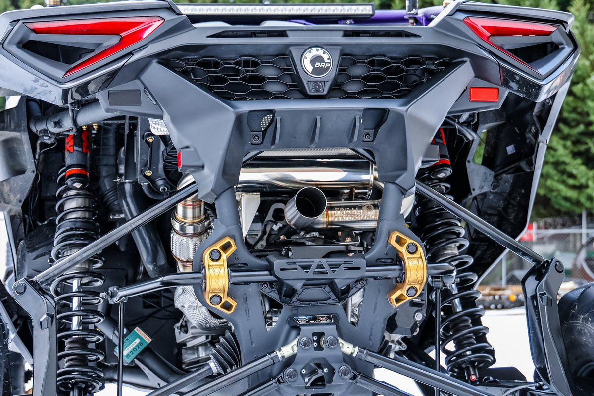 Treal Performance 2024–2025 Can-Am Maverick R &quot;Outlaw&quot; Exhaust-Exhaust-Treal Performance B2B-2024-2025 2-Seat-Black Market UTV