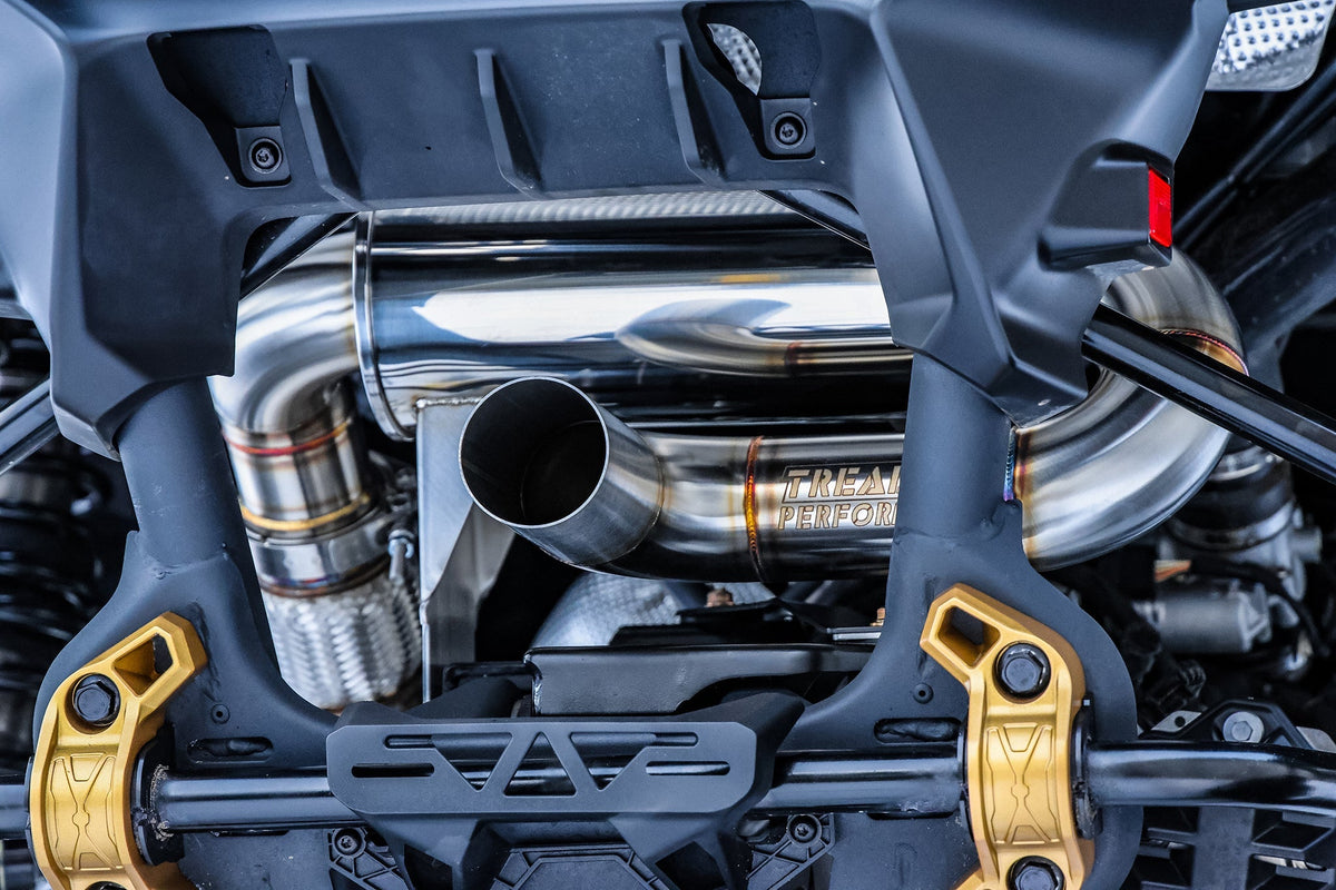 Treal Performance 2024–2025 Can-Am Maverick R &quot;Outlaw&quot; Exhaust-Exhaust-Treal Performance B2B-2024-2025 2-Seat-Black Market UTV