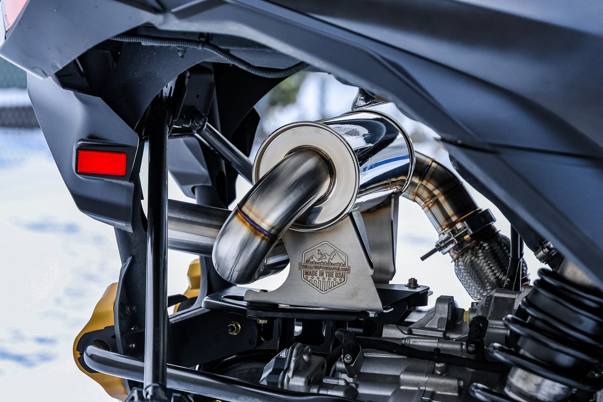 Treal Performance 2024–2025 Can-Am Maverick R &quot;Outlaw&quot; Exhaust-Exhaust-Treal Performance B2B-2024-2025 2-Seat-Black Market UTV