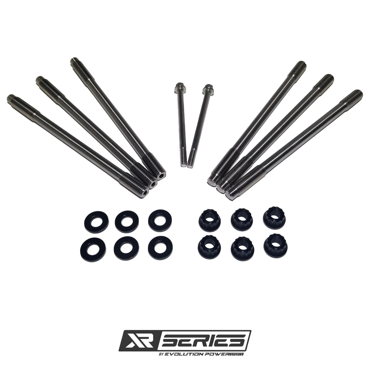 XR Series 11mm Custom Age 625 Head Stud Kit for Polaris RZR XP Turbo/S, Pro XP, &amp; Turbo R-Head Studs-EVP-Black Market UTV