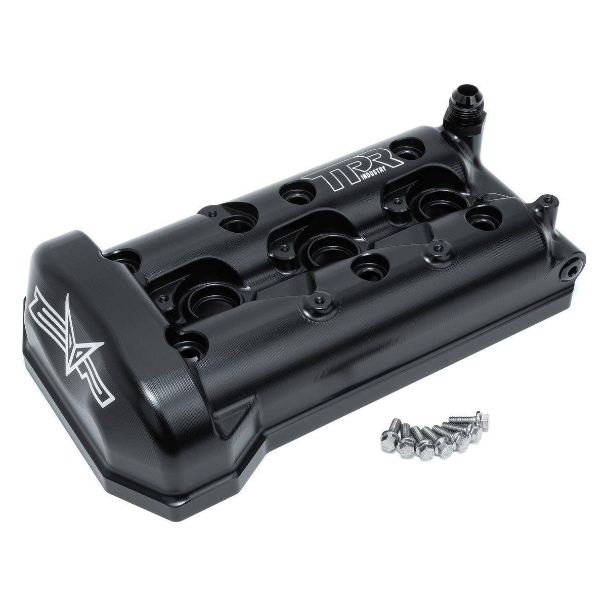 EVP TPR Billet Valve Cover for 2017+ Can-Am Maverick X3-Billet Valve Cover-EVP-Black Market UTV