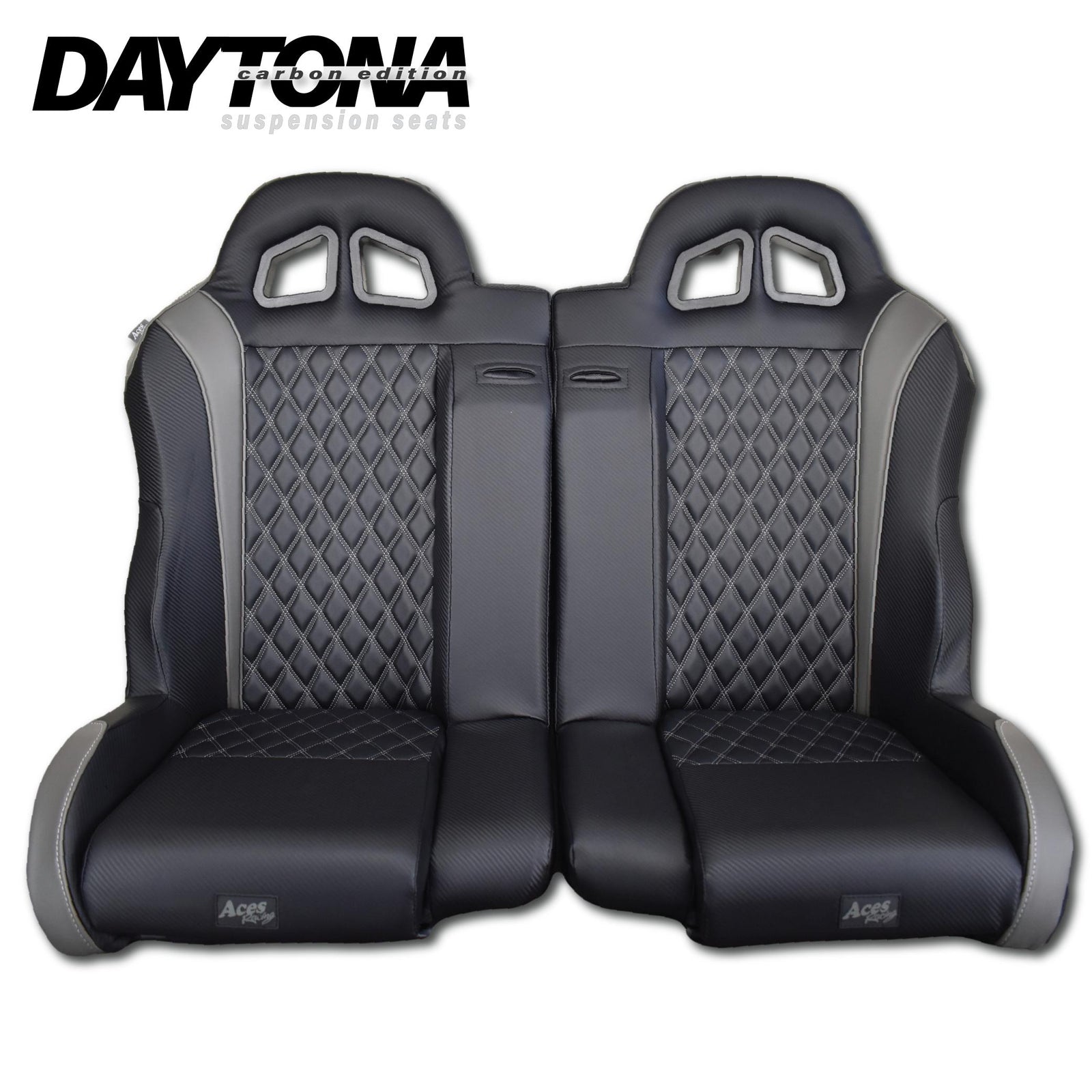 Canam X3 Bench Seat-Seats-Aces Racing-Daytona-Black-Black Market UTV