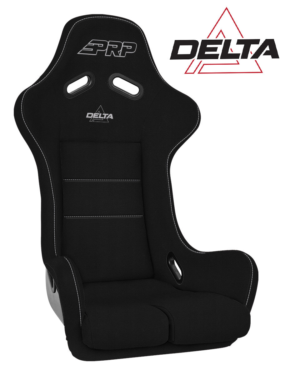Delta Composite Race Seat-Seats-PRP Seats-Black Cloth-Black Market UTV