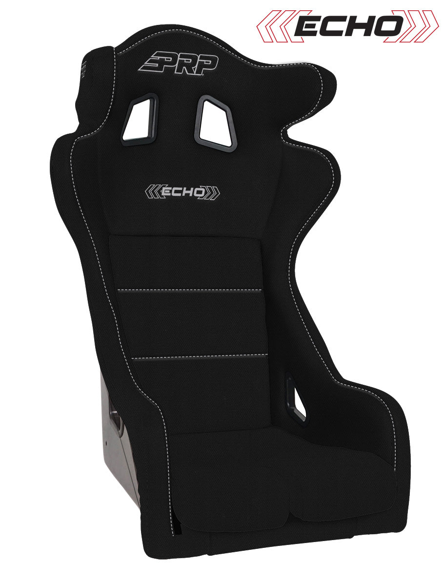Echo FIA Composite Race Seat-Seats-PRP Seats-Black Cloth-Black Market UTV