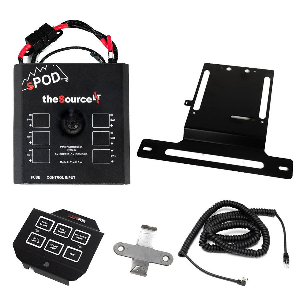 POLARIS RZR PRO / TURBO R MINI6 STEERING WHEEL MOUNT KIT-Mounts-Baja Designs-Black Market UTV