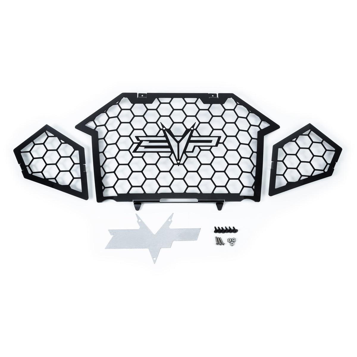 EVP Grille for Polaris RZR Pro R &amp; Turbo R-Grille-EVP-Center &amp; Side Panels-Black Market UTV