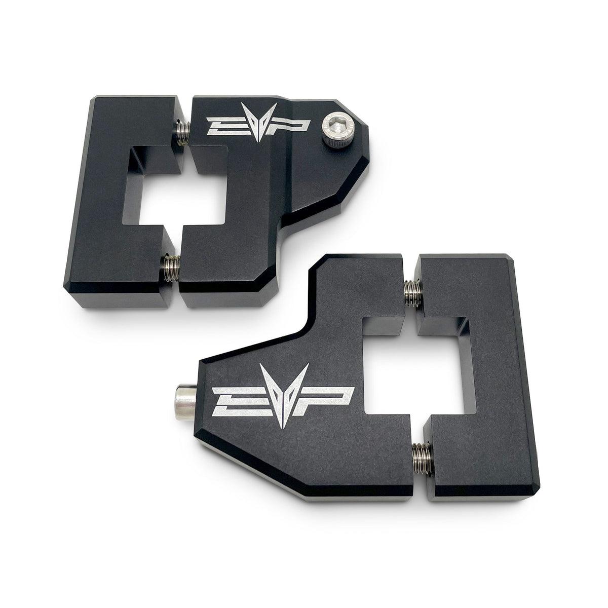 EVP High-Volume Aluminum Coolant Reservoir Relocation Brackets for Can-Am Maverick X3-bracket-EVP-Black Market UTV