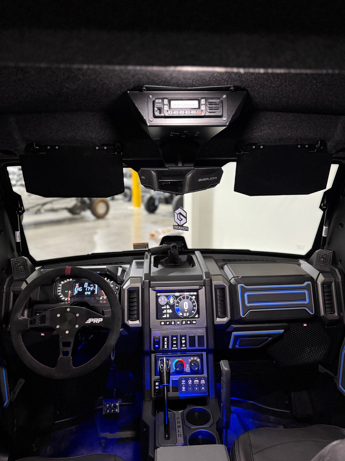 GEISER PERFORMANCE SUN VISORS-Geiser Performance-Black Market UTV