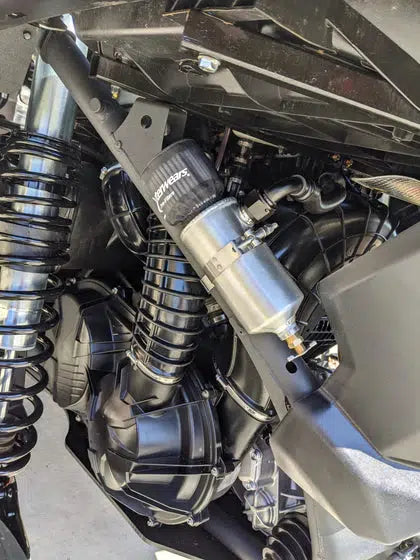 WSRD CATCH CAN KIT | CAN-AM X3-Catch Can-WSRD-Black-Black-No Thanks - Catch Can ONLY-Black Market UTV