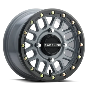 Raceline - A93SG Podium Beadlock-Wheels-Raceline-14x7 I 4x110 I +10mm-Black Market UTV