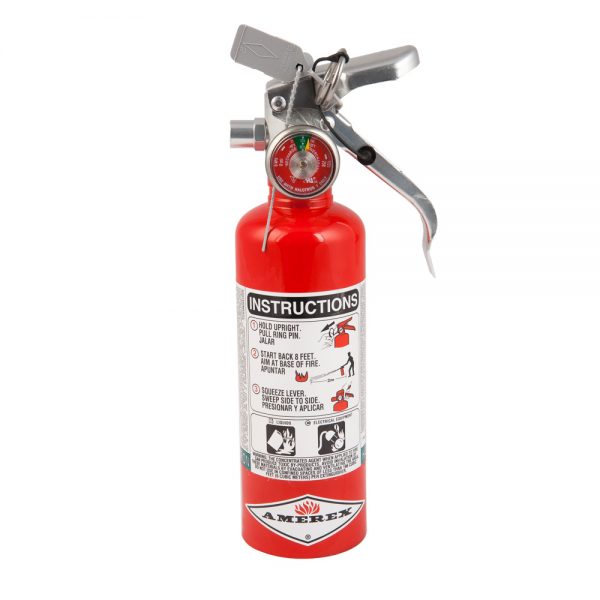 1.4lb Amerex Halotron Extinguisher A384T- Red-Axia Alloys-Black Market UTV