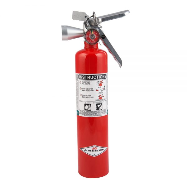 2.5lb Amerex Halotron Extinguisher B385TS- Red-fire-Axia Alloys-Black Market UTV
