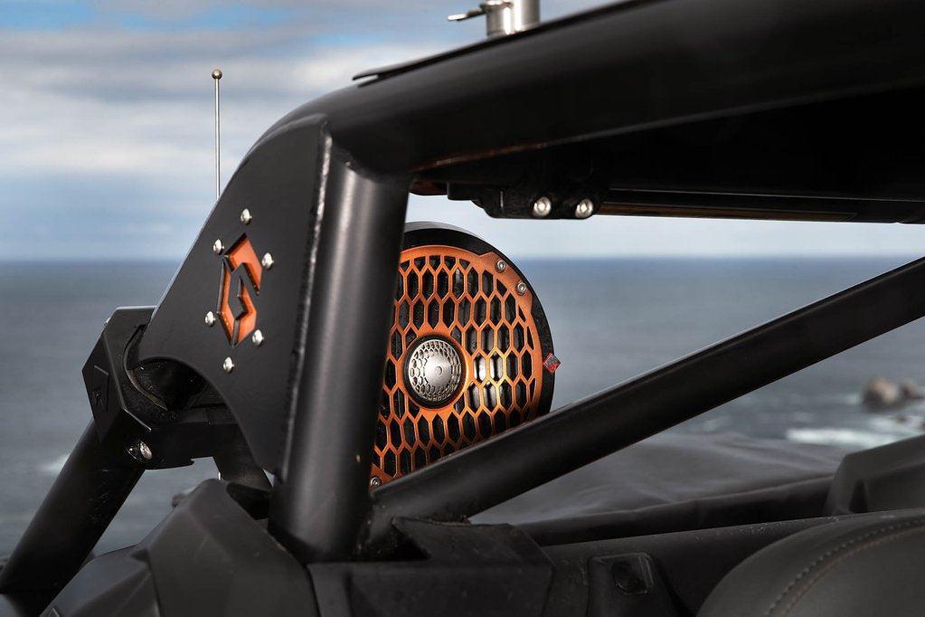 CAN AM X3 BOLT ON 2-SEAT ROLL CAGE-Roll Cage-Geiser-Raw-Black Market UTV