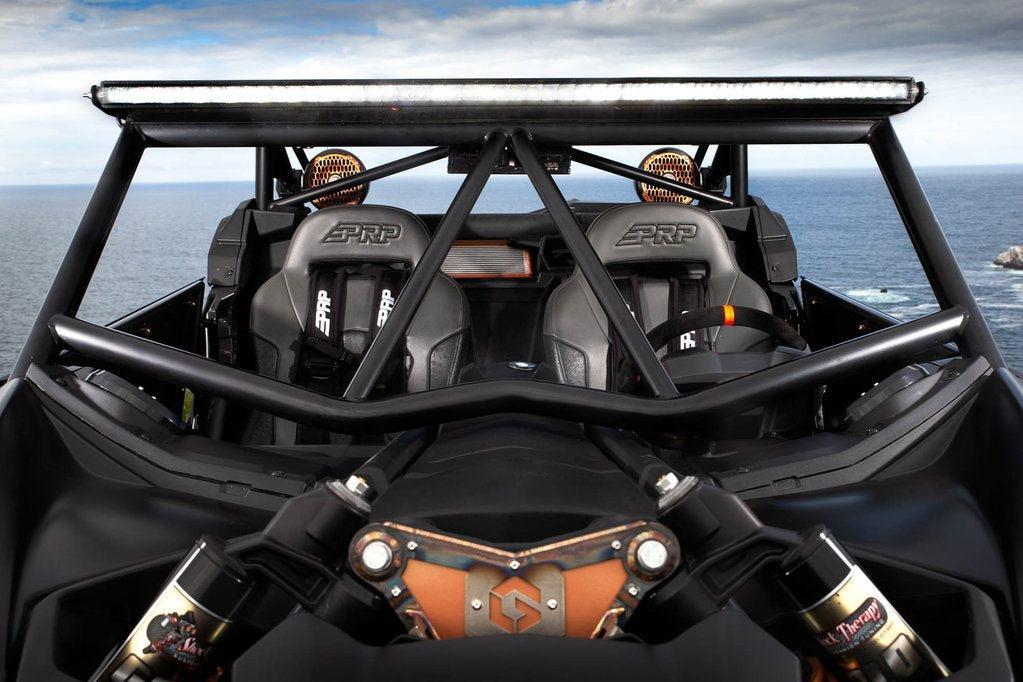 CAN AM X3 BOLT ON 2-SEAT ROLL CAGE-Roll Cage-Geiser-Raw-Black Market UTV