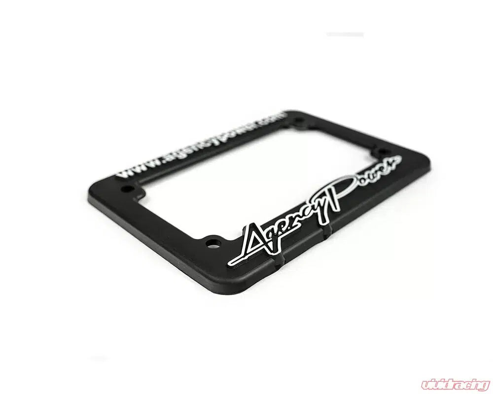 Agency Power Universal UTV License Plate Frame-plate-Agency Power-Black Market UTV