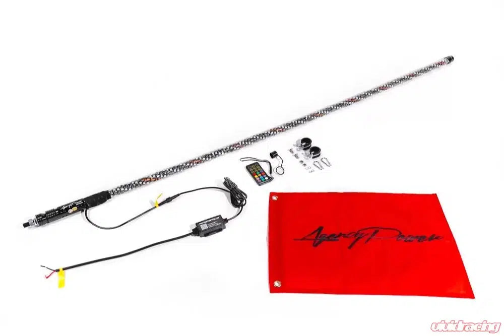 Agency Power Single Universal LED Whip UTV Jeep-Whips-Agency Power-Black Market UTV