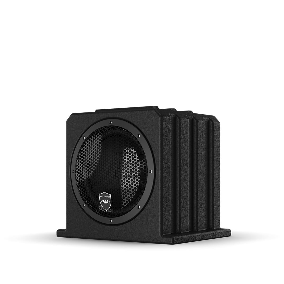 Wet Sounds™ 10-inch Powered Marine Sub Enclosure-Audio-Wetsounds-Black Market UTV