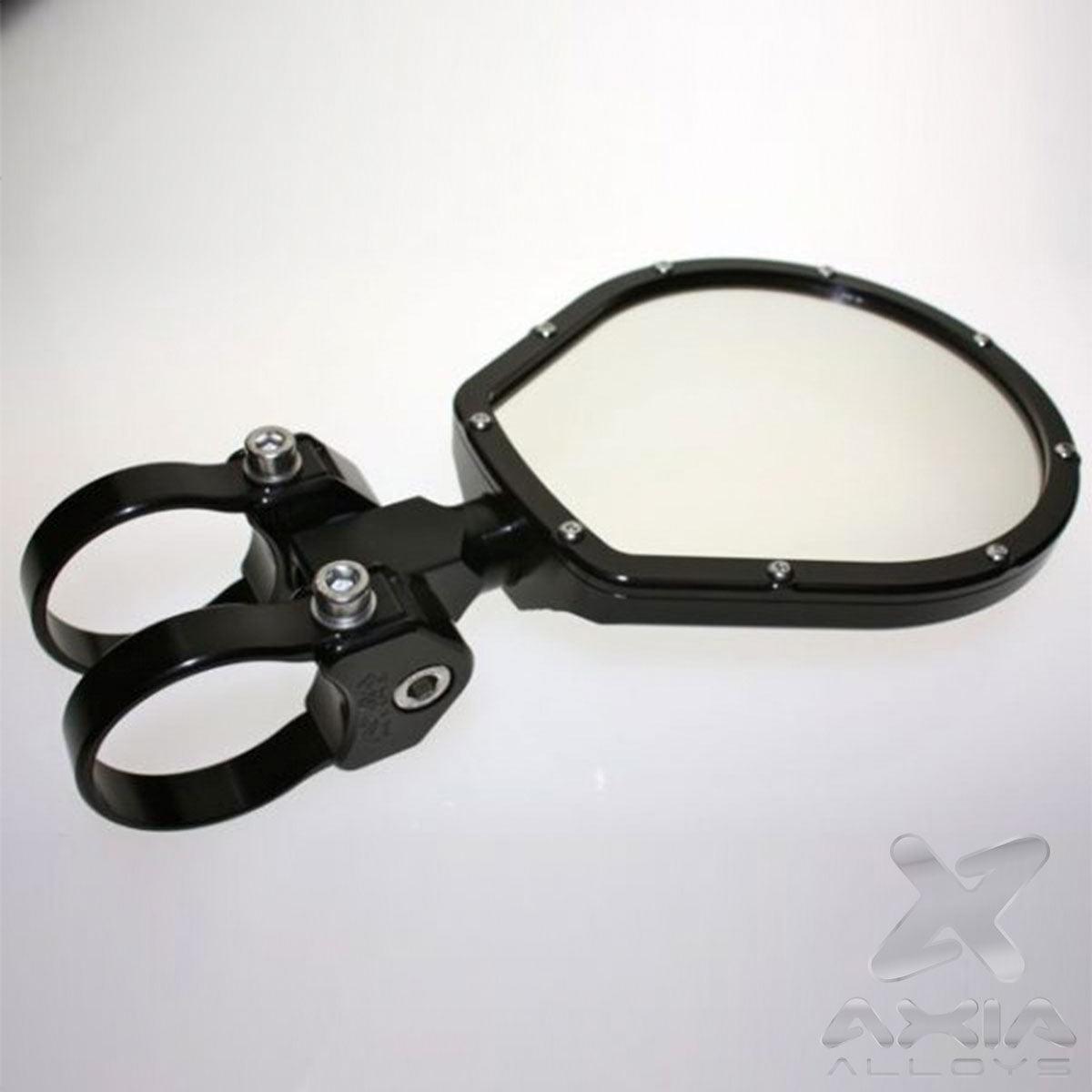 6" Folding Side Mirror - Flat Glass - Axia Alloys