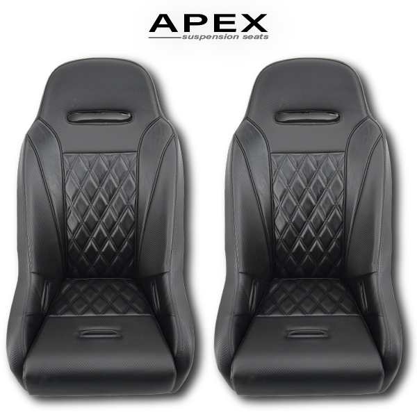 (Black) Apex Suspension Seats