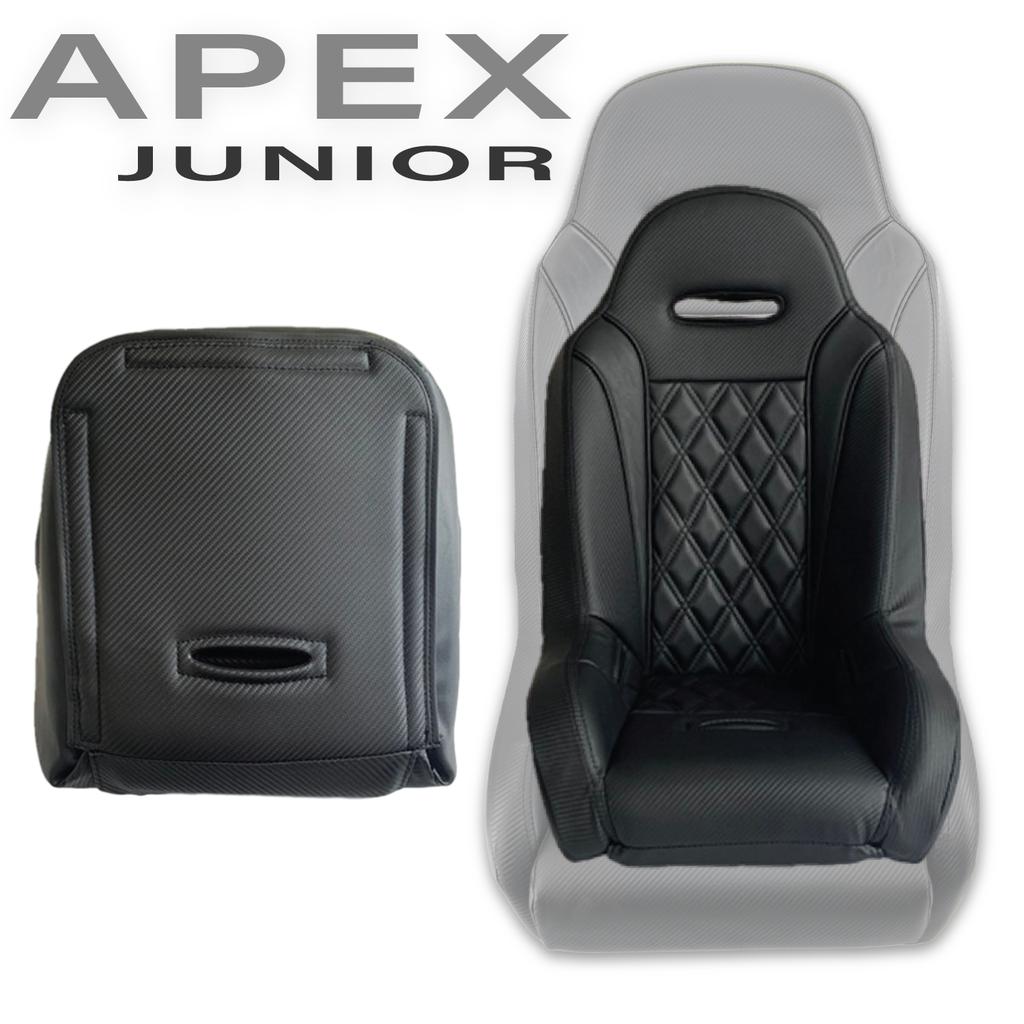 Apex Junior Seats-Kids Seat-Aces Racing-Black-Black Market UTV