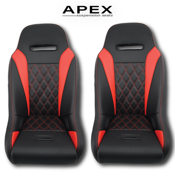 (Red) Apex Suspension Seats