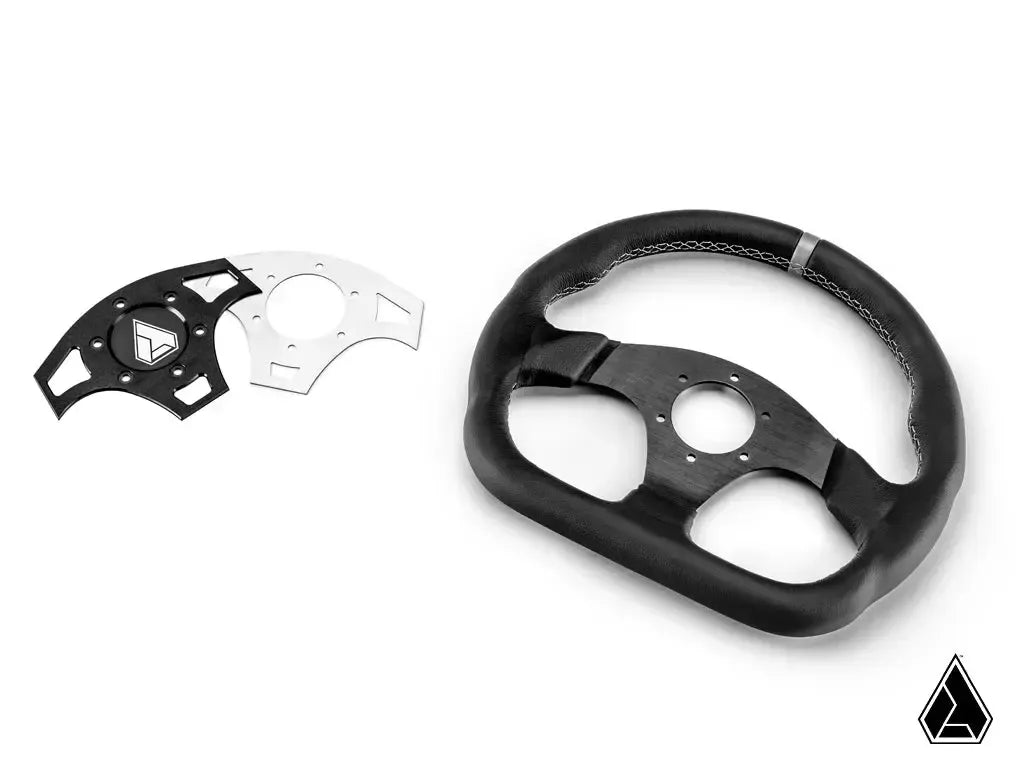Universal Ballistic D V2 UTV Steering Wheel-Steering Wheel-Assault Industries-Gray-Black Market UTV