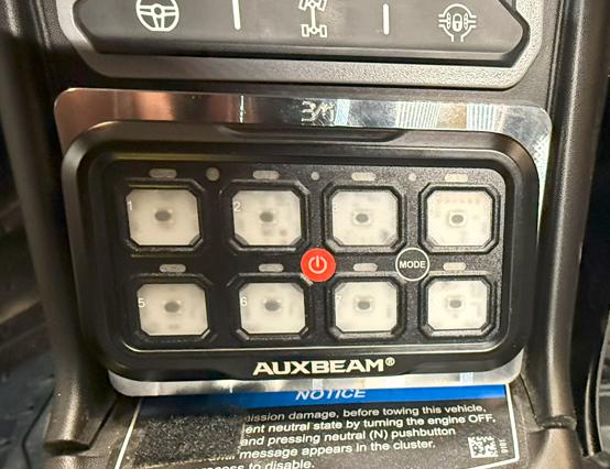 Maverick R AuxBeam Mount-Black Market UTV Dealer-Black Market UTV