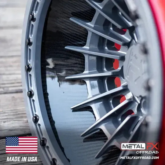MOBSTER 6R | FORGED 3-PIECE | BEADLOCK-Wheels-Metal FX Offroad-15x8 | -13mm / 3.5+4.5 | 6x139.7 - Custom-Black Market UTV