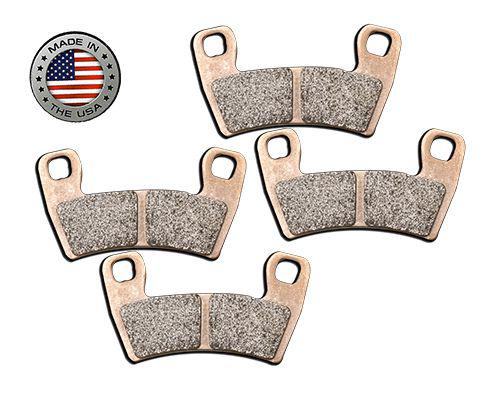 RZR XP 1000 Extreme Duty Performance Brake Pads-Brakes-GBoost-Polaris RZR XP 1000 (4-Seat)-BP2412R - Rear Set (4 Pads)-Black Market UTV