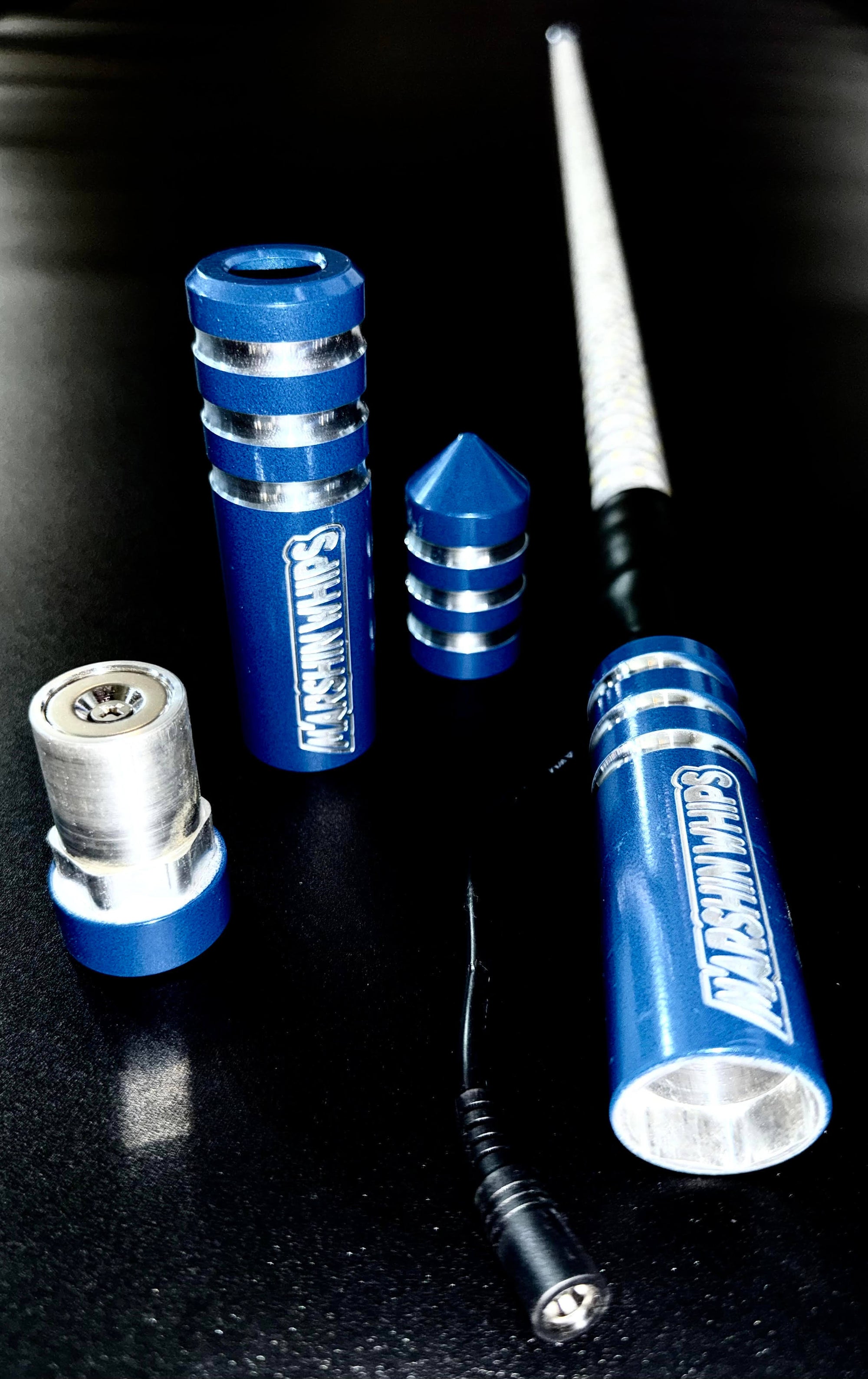 GAME CHANGER - BLUE (SINGLE)-Marshin Whips-2 FT-RED-Black Market UTV