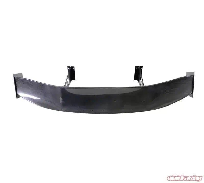 NRG Carbon Fiber 69 Inch Universal Rear Spoiler Logo Stand Cut and End Plate-Carbon Fiber-NRG-Black Market UTV