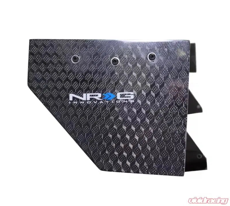 NRG Carbon Fiber 69 Inch Universal Rear Spoiler Diamond-Honey Stand Cut Out and End Plate-Carbon Fiber-NRG-Black Market UTV