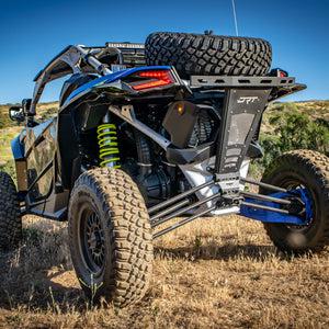 DRT CAN AM MAVERICK X3 2017+ DUAL SHEER RADIUS ROD PLATE-Radius Rod Plate-DRT Motor Sports-Black Market UTV