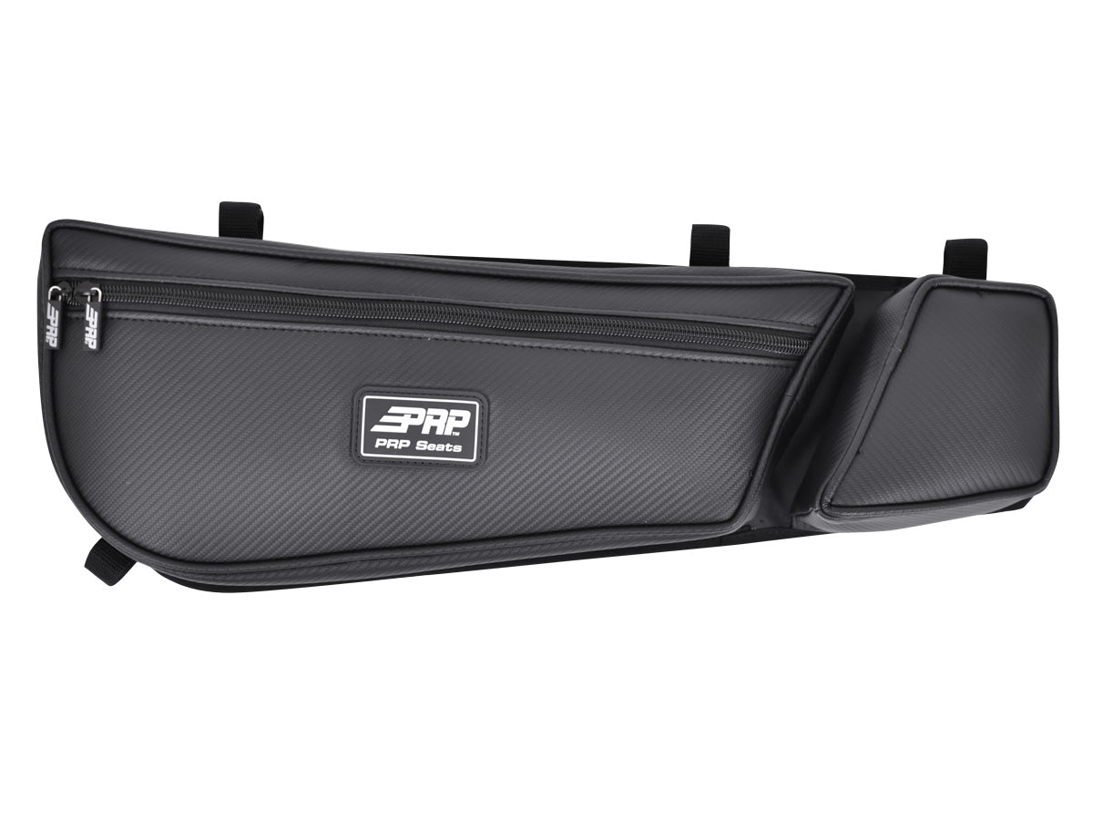 PRP Seats Maverick X3 Stock Door Bags-Door Bags-PRP Seats-Carbon Fiber Black-Black Market UTV