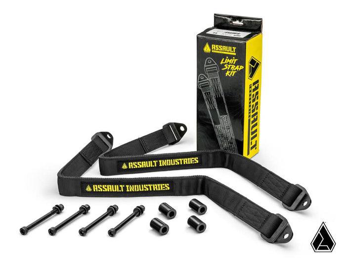 Assault Industries Limit Straps (Fits: Can-Am Maverick R)-Limit Strap Kit-Assault Industries-Front-Black Market UTV