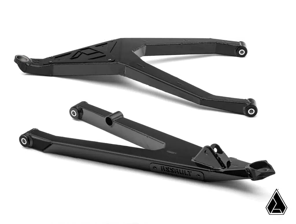 ASSAULT INDUSTRIES HIGH-CLEARANCE BOXED A-ARMS (FITS CAN-AM MAVERICK X3)-Suspension-Assault Industries-No Ball Joints-Black Market UTV