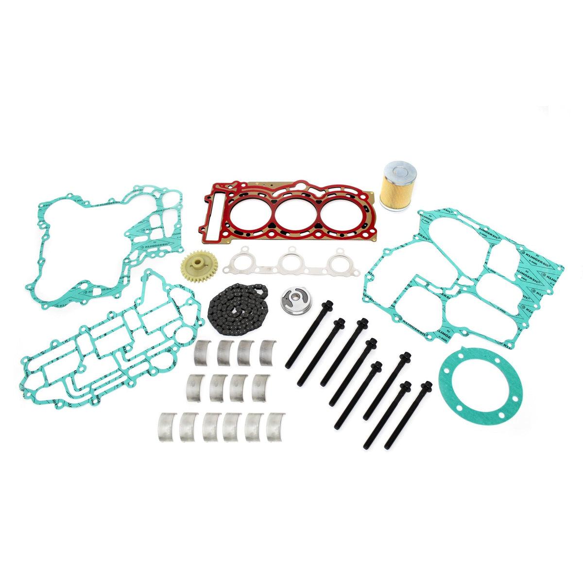 Components for 2017-2021 Can Am Maverick X3 OEM Engine Rebuild-Rebuild Kit-EVP-X3 OEM Engine Rebuild Base Kit-Black Market UTV