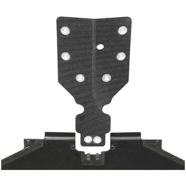 CAN-AM MAVERICK X3 AND X3 MAX - FRONT DIFF SKID PLATE-Factory UTV-1/2&quot;-Fits with Can am stock X3 Skid Plate-Black Market UTV