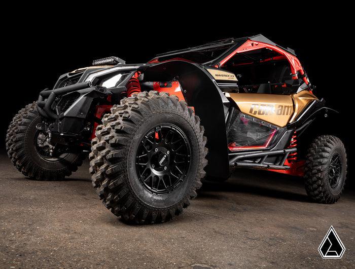 ASSAULT INDUSTRIES LOW-PROFILE FENDER FLARES (FITS CAN-AM MAVERICK X3)-Fender Flares-Assault Industries-Black Market UTV