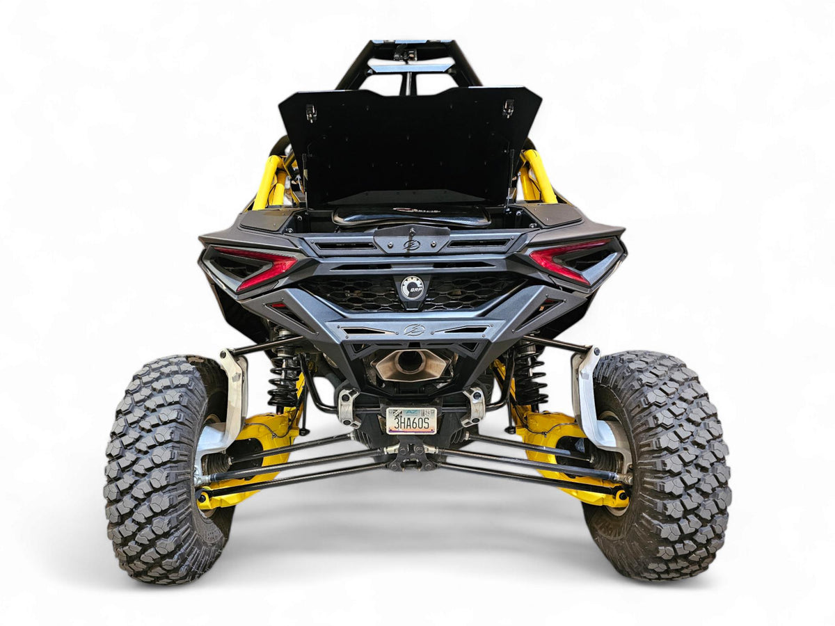 2024 + Can-am Maverick R Volt Baja Box-Storage-Elektric Offroad Design-Black Market UTV