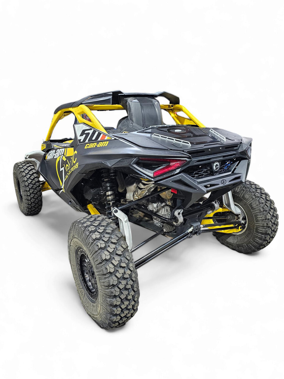 2024 + Can-am Maverick R Volt Baja Box-Storage-Elektric Offroad Design-Black Market UTV