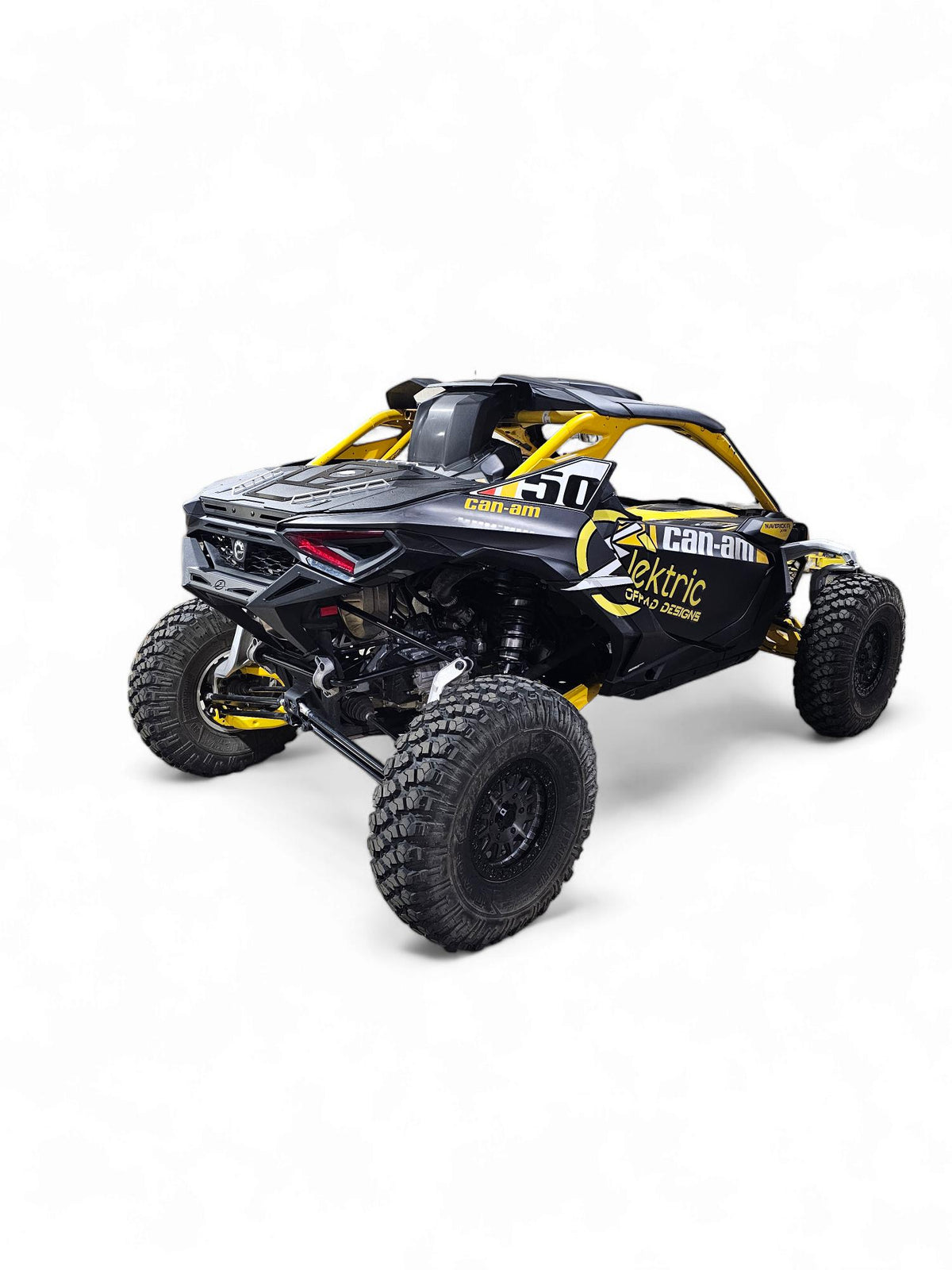 2024 + Can-am Maverick R Volt Baja Box-Storage-Elektric Offroad Design-Black Market UTV