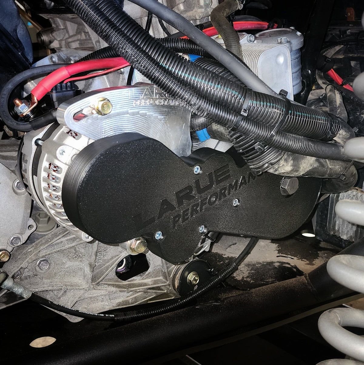 Can-Am X3 Alternator Kit-Alternator Kit-larueperformance.com-195 amp Alternator Kit-Black Market UTV
