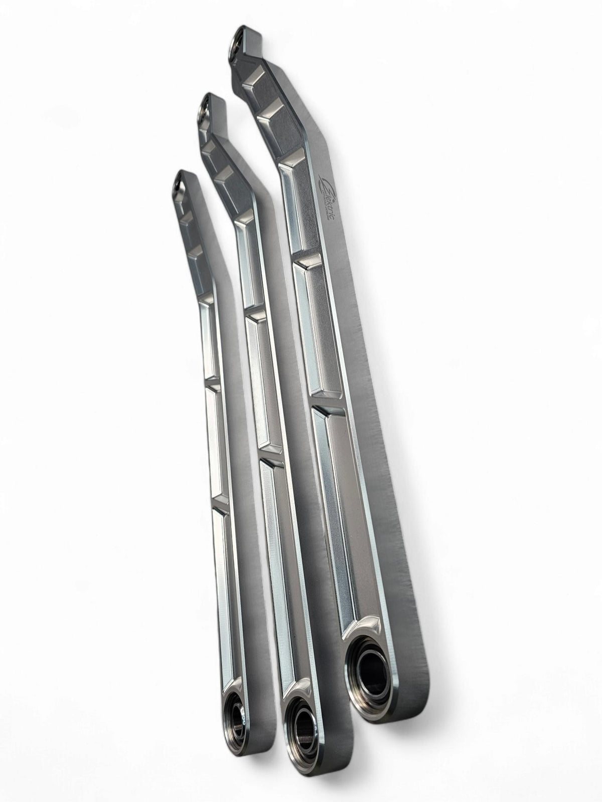 2017 to Current Can-Am X3 Maverick High Clearance Radius Rods in Clear Finish for 72&quot;