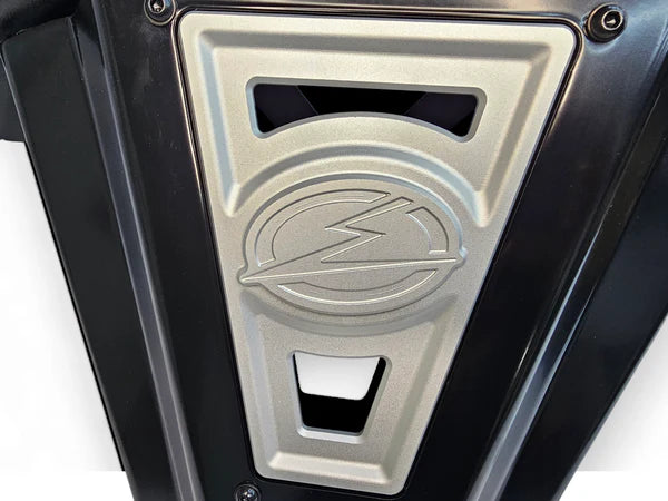 2017 + Can-Am X3 Maverick Amp Front Bumper-Bumper-Elektric Offroad Design-Baja Designs 10" OnX6+ Led Bar Driving/Combo Amber [pn #45013] (+$442.95)-OnX6/Hybrid/Laser/S8 w/Mode Switch (1 Bar) Wiring Harness [pn# 640122] (+$77.95)-Black Market UTV